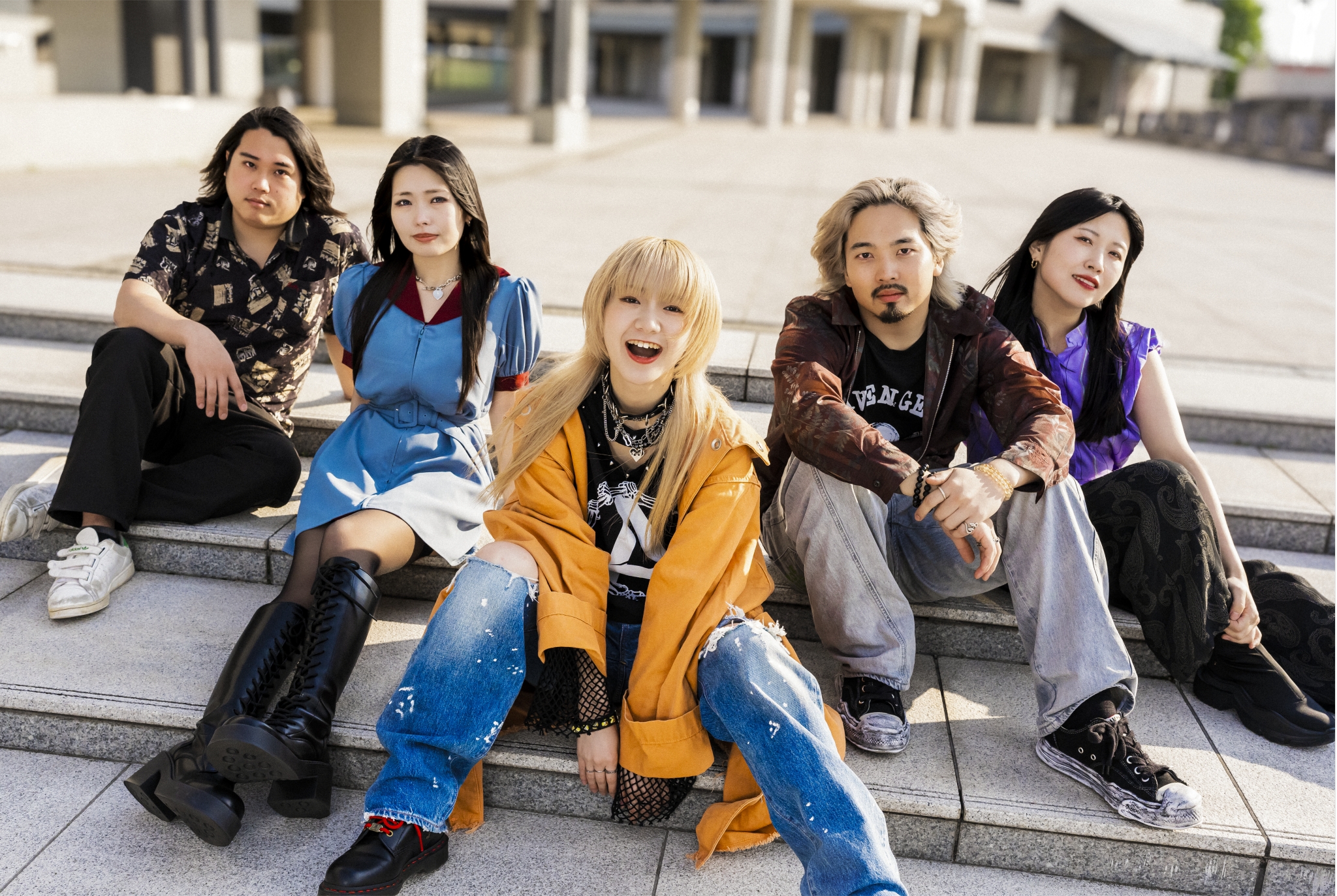 THE+BETH バンドセット集合写真